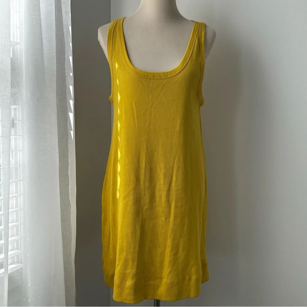 🍒NWOT Free People Beach Tracey Midi Dress. Gold. Size: Large. - Picture 4 of 11